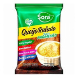 Queijo Ralado Parmesão Vegetal Sem Lactose Vegano Sora 50g