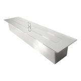 Queimador Ecológico Para Lareira A Álcool 50cm Inox 304