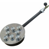 Queimador Em Inox 8 Caulins P Pasteleiro Camping Industrial