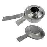 Queimador Fogareiro Espiriteira De Aço Inox
