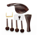 Queixeira Estandarte Cravelhas Kit Violino Tamarindo Hill