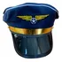 Quepe Aviador Fantasia Cosplay Eventos Cor Azul
