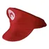Quepe Chapéu Super Mário Vermelho Festas Fantasias Cosplay 