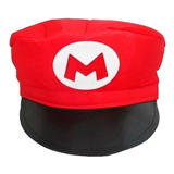 Quepe Do Mario + Brinde ( Bigode ) Chapéu / Boina Mario