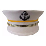 Quepe Marinheiro Infantil Ou Adulto Comandante Marinha Festa