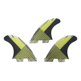 Quilha Fcs2 Média Fibra Honeycomb Tri Quilhas Surf G5