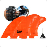 Quilha Sw2 Grande Soul Fins Laranja Encaixe Fcs2