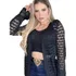 Quimono Tricô Manga Flare + Top Conjunto Meia Estação
