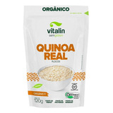 Quinoa Real Em Flocos Orgânica S glúten Vegano Vitalin 120gr