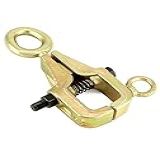 QWORK Grampo De Tração De Reparo De Carroceria Automotiva Grampos De Corpo Automotivo De 2 Vias Superiores E Retos De 5 Toneladas Braçadeira De Tração De Quadro De Autoaperto Para Reparo De