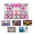 R 100 Peças De Decorações De Árvore De Natal, Bolas De Natal