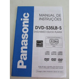 R m Manual Dvd Player Panasonic Dvd s35lb s