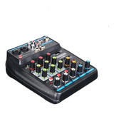 R Misturador Bt Misturador De Áudio Usb De Usb 48v Bi volt E