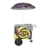 R2 965 Açaí Inox Carrinho Inox E Rodas Guarda Sol