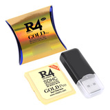 R4 Gold Pro Compatível Ds Lite 3ds Suporte Microsd Flashcard
