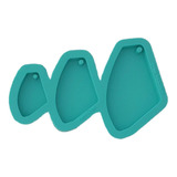 R438 Molde Silicone Resina Colar Pedra Pingente Cristal 7