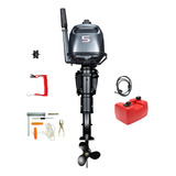 Rabeta Curta Motor De Popa Gasolina 5hp Ré Neutro Frente Hv5