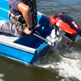 Rabeta Motor Gasolina Popa 6 5 Hp Barco Bote Vertical Mkg