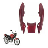 Rabeta Traseira Vermelha Yamaha Ybr 125 Factor 2009 Até 2012