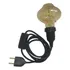 Rabicho C/ Interruptor  Abajur 2,0mts + Tomada+soquete
