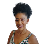 Rabo De Cavalo Afro Puff Cabelo Humano