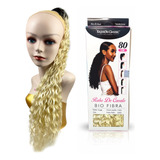Rabo De Cavalo Bio Vegetal Aplique De Cabelo Com 80cm