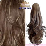 Rabo De Cavalo Cabelo Ondulado Aplique Igual Ao Humano Real
