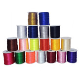 Rabo De Rato Cordão Cetim 1mm Diversas Cores - 100mts