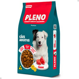 Ração Alimento Pleno Premium Cães Adultos Sabor Carne 15kg
