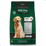 Ração Billy Dog Cães Adultos 20kg Ossinhos Barato Dog Carne