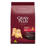 Ração Cães Filhote Menu M g Carne E Arroz 10 1kg Gran Plus