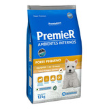 Ração Cães Premier Ambientes Internos Filhotes 12kg
