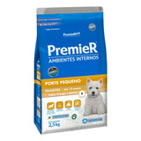 Ração Cães Premier Ambientes Internos Filhotes 2 5kg