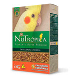 Ração Calopsita Natural Extrusado Alimento Super Premium Top