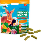 Ração Chinchilas Hamster Coelhos Funny Bunny