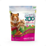 Ração Extrusada Para Hamster E Gerbil Megazoo 300 G