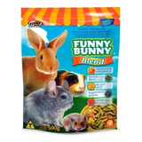 Ração Funny Bunny Blend Para Coelho Hamsters Roedores 500g