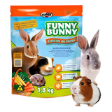 Racao Funny Bunny Delicias Da Horta 1 8 Kg