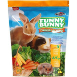 Ração Funny Bunny Delícias Da Horta Coelhos Roedores 500g
