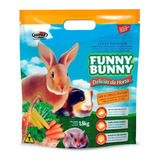 Ração Funny Bunny Para Coelho Hamsters Roedores 1 8kg