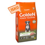 Ração Golden Cães Filhotes Power Training 15kg Fran arroz
