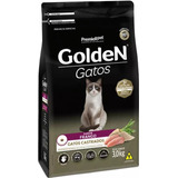 Ração Golden Para Gatos Adulto Castrados Sabor Frango 3kg
