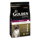 Ração Golden Para Gatos Adultos Castrados Sabor Frango 3kg