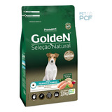 Ração Golden Seleção Natural Cães Adultos Mini Bits 3kg