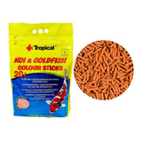 Ração Koi Goldfish Colour Sticks 1600g Tropical Bag