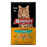 Ração Magnus Premium Gatos Adultos Castrados Salmão 10 1kg