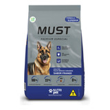 Ração Must Para Cães Adultos Raças Médias E Grandes Sabor Frango Premium Especial 15kg