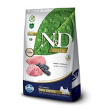 Ração N D Prime Mini Cães Cordeiro E Blueberry 10kg Pett