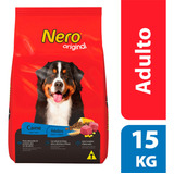 Ração Nero Original Para Cães Adultos Sabor Carne 15kg