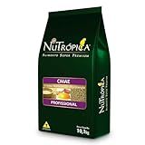 Ração Nutrópica CMAE Criador Manutenção Alta Energia Para Psitacídeos 10kg Extrusada Super Premium Bico Torto Arara Ararajuba Papagaio Do Congo Ring Neck